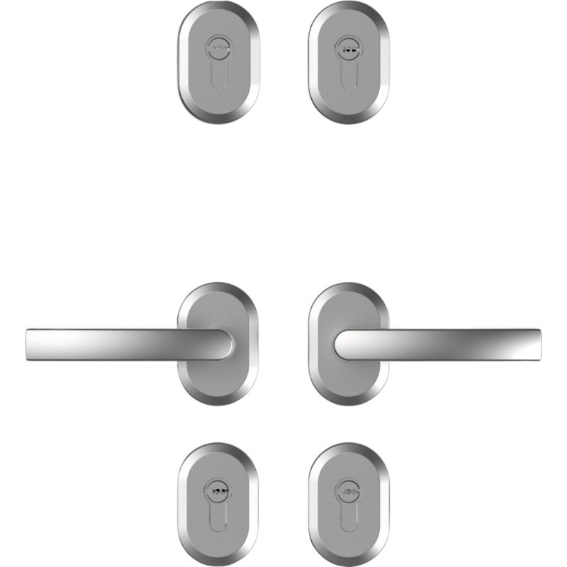 GERDA Select Hanover 5 (NS5), "90" prawe, inox, Dąb szlachetny