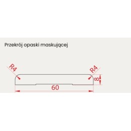 ESSTILO opaska płaska 6 cm — Top Decor — magazyn producenta