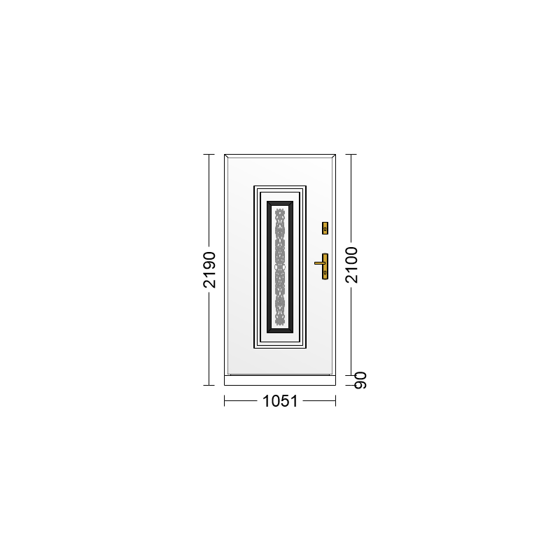 WIKĘD Royal RL6A 90 | Prima Termo | biały mat | odsprzedaż kontrahenta
